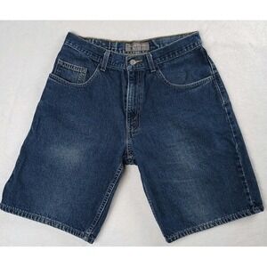 Vintage Levis SilverTab Shorts Mens 32 Blue Denim‎ Loose Fit Baggy Skate 2001
